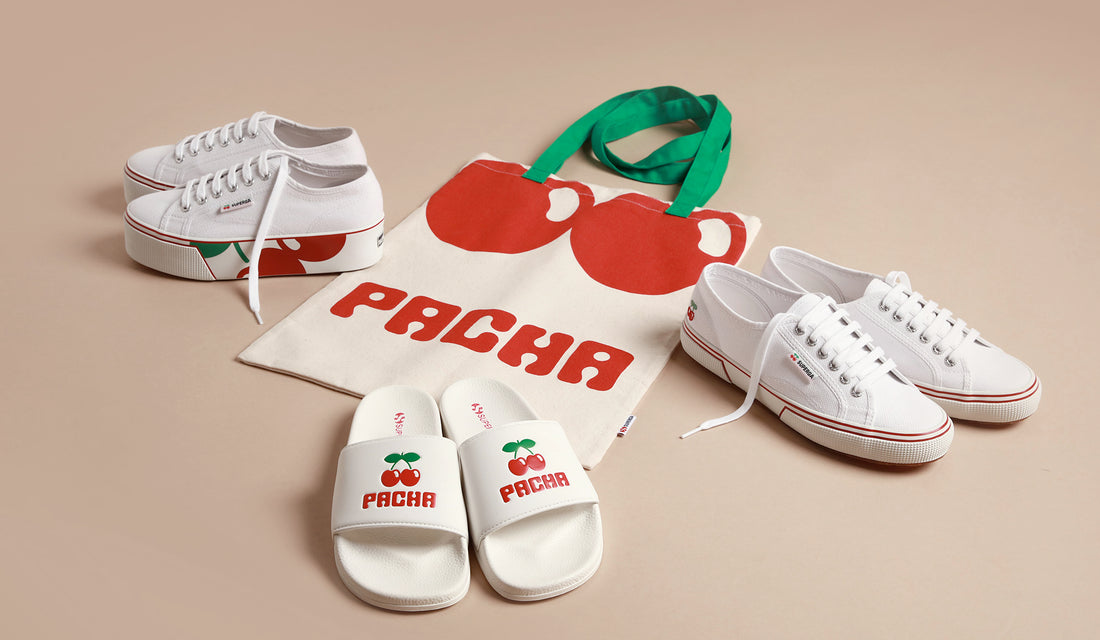 Zapatillas Superga ft Pacha Ibiza: ¡Las zapatillas para triunfar esta temporada!