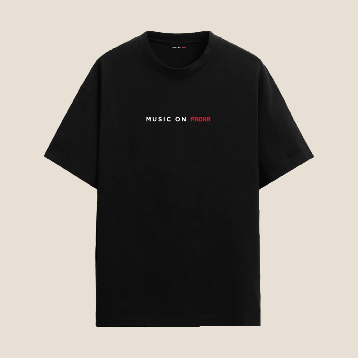 T-SHIRT MUSIC ON SILHOUETTE BLACK