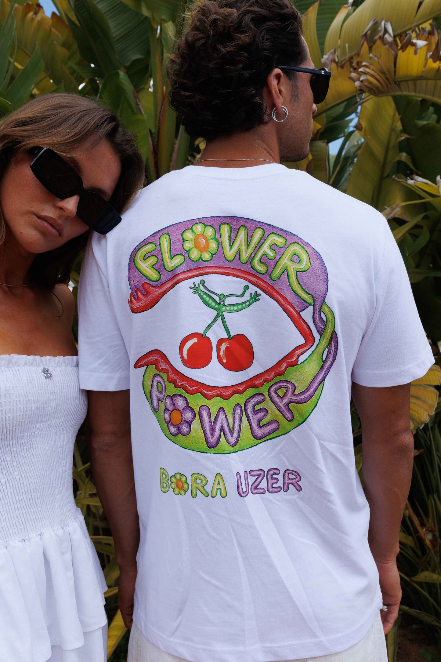Camiseta Flower Bora Uzer