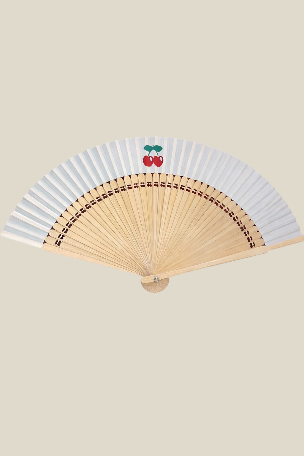 FAN PACHA BAMBOO WHITE