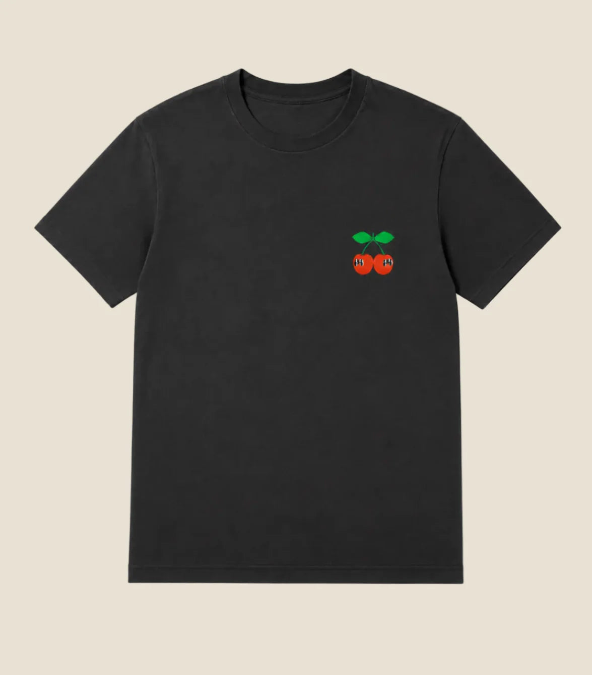 T-SHIRT ABRACADABRA MAGIC CHERRY DARK GREY