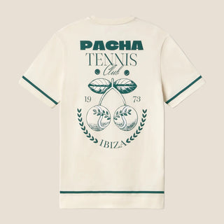 T-SHIRT TENNIS ECRU