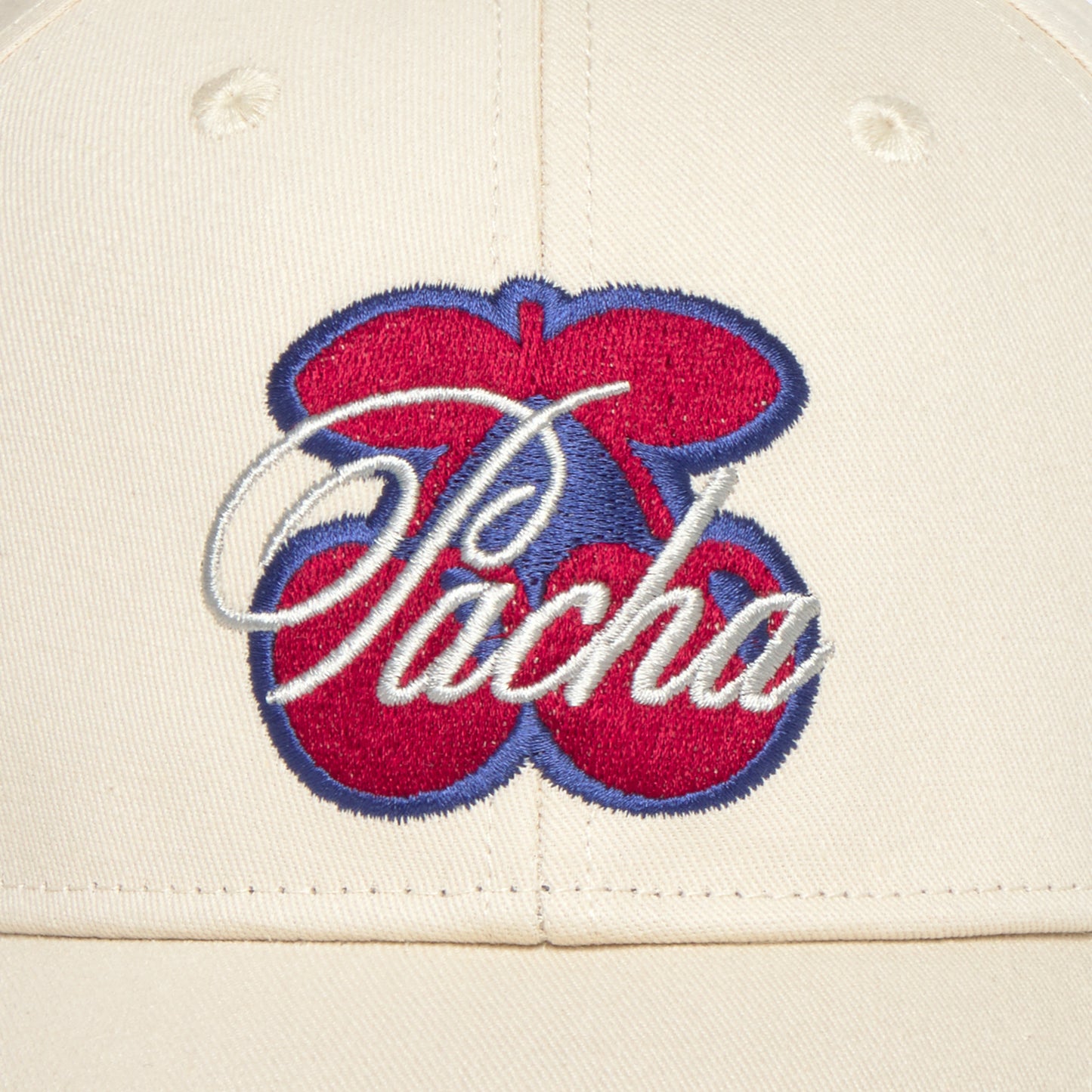 CAP PACHA CHERRY BASEBALL ECRU