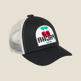 CAP REFLECT TRUCKER KIDS BLACK