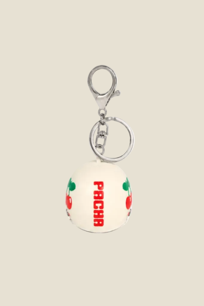 KEYRING HELMET BEIGE