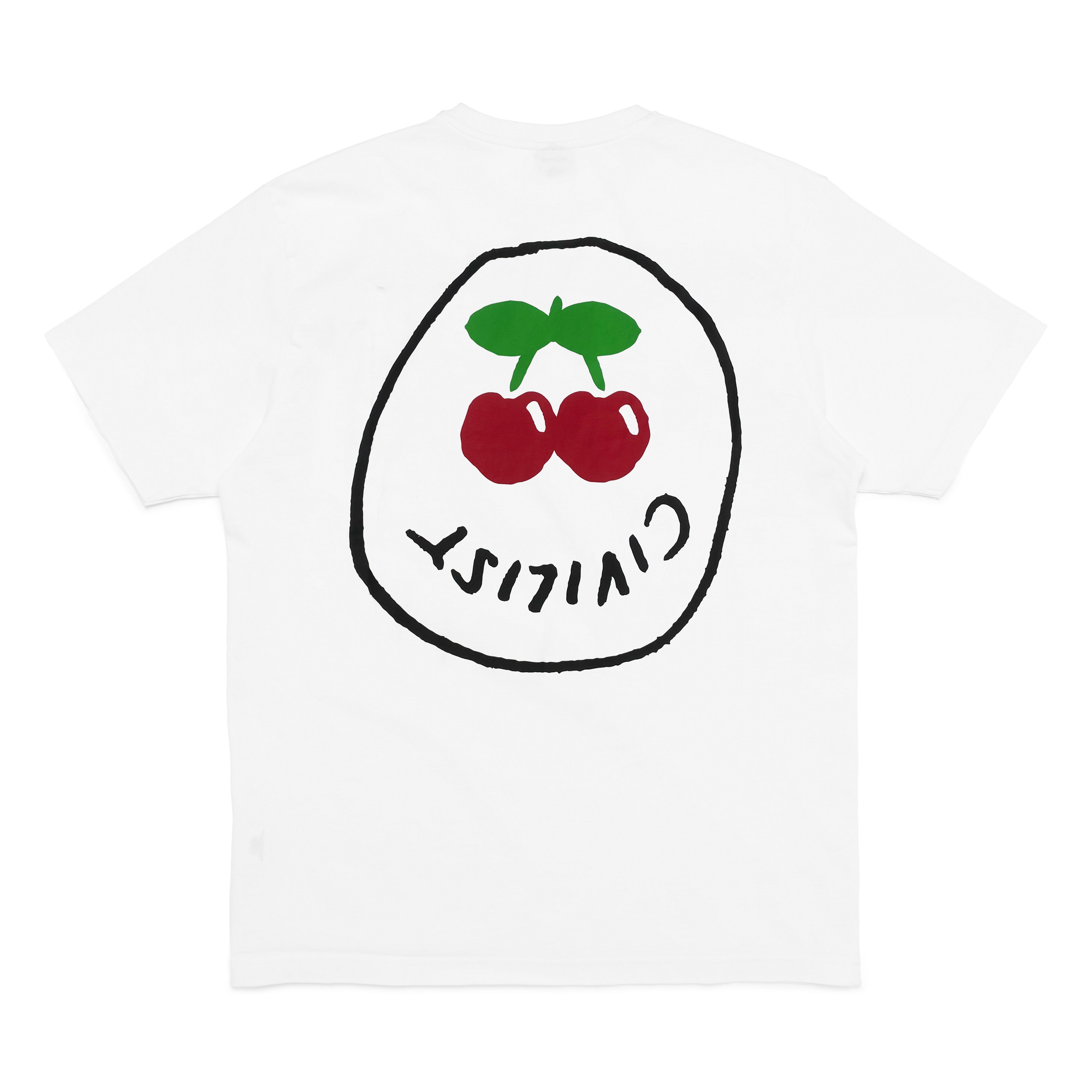 T-SHIRT CIVILIST CHERRY X PACHA WHITE – Pacha