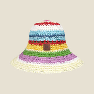 CROCHET SUN HAT MULTICOLOR