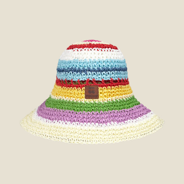 CROCHET SUN HAT MULTICOLOR