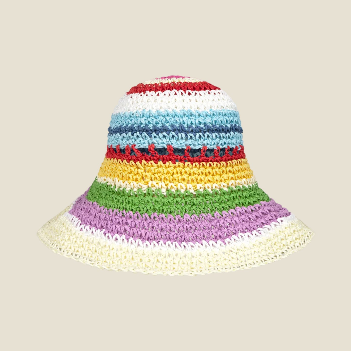 CROCHET SUN HAT MULTICOLOR