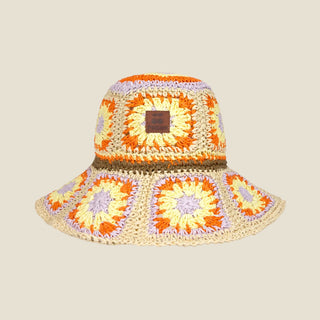 CROCHET SUN HAT FLOWER