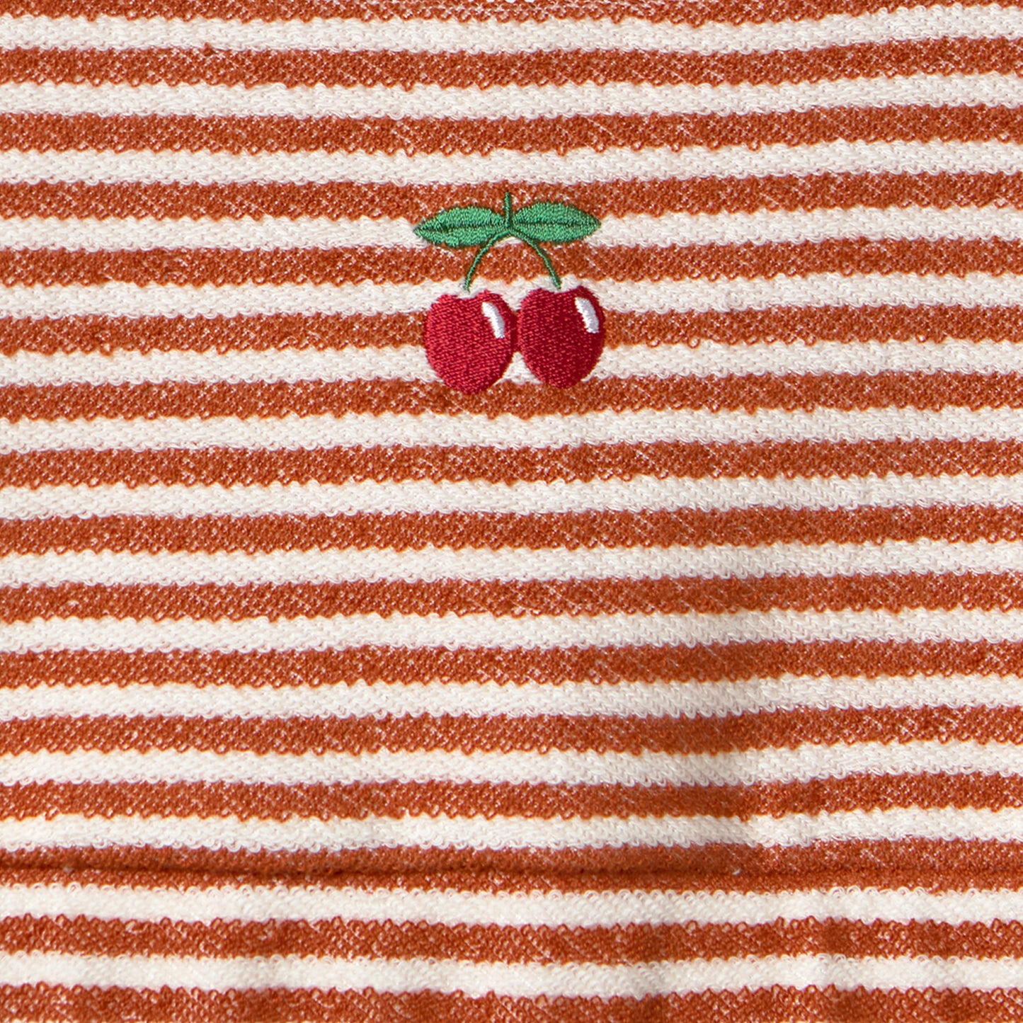 CROP TOP STRIPES ORANGE
