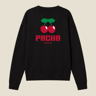 SWEATSHIRT BASIC POCKET BLACK