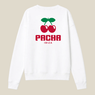 SWEATSHIRT BASIC POCKET WHITE