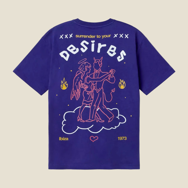 T-SHIRT DESIRES BLUE