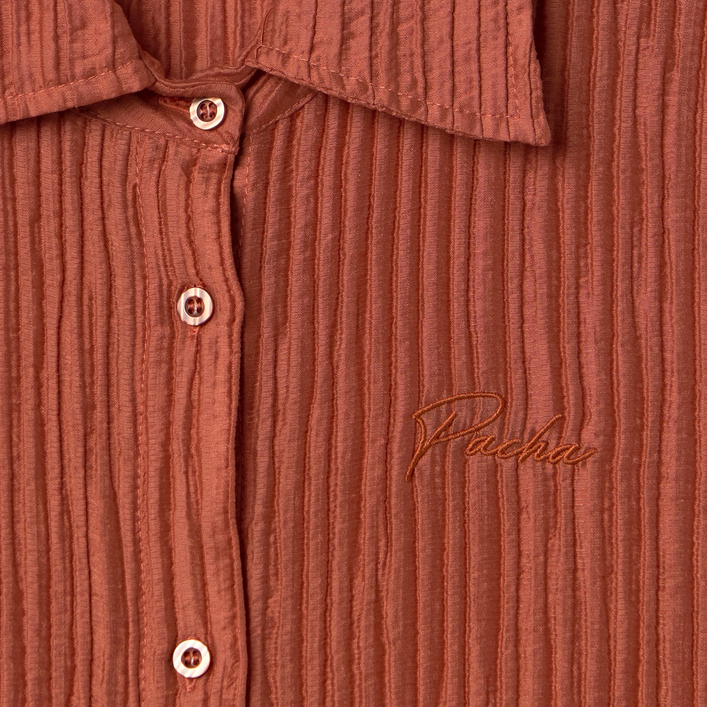 DRESS PLEATTED ORANGE