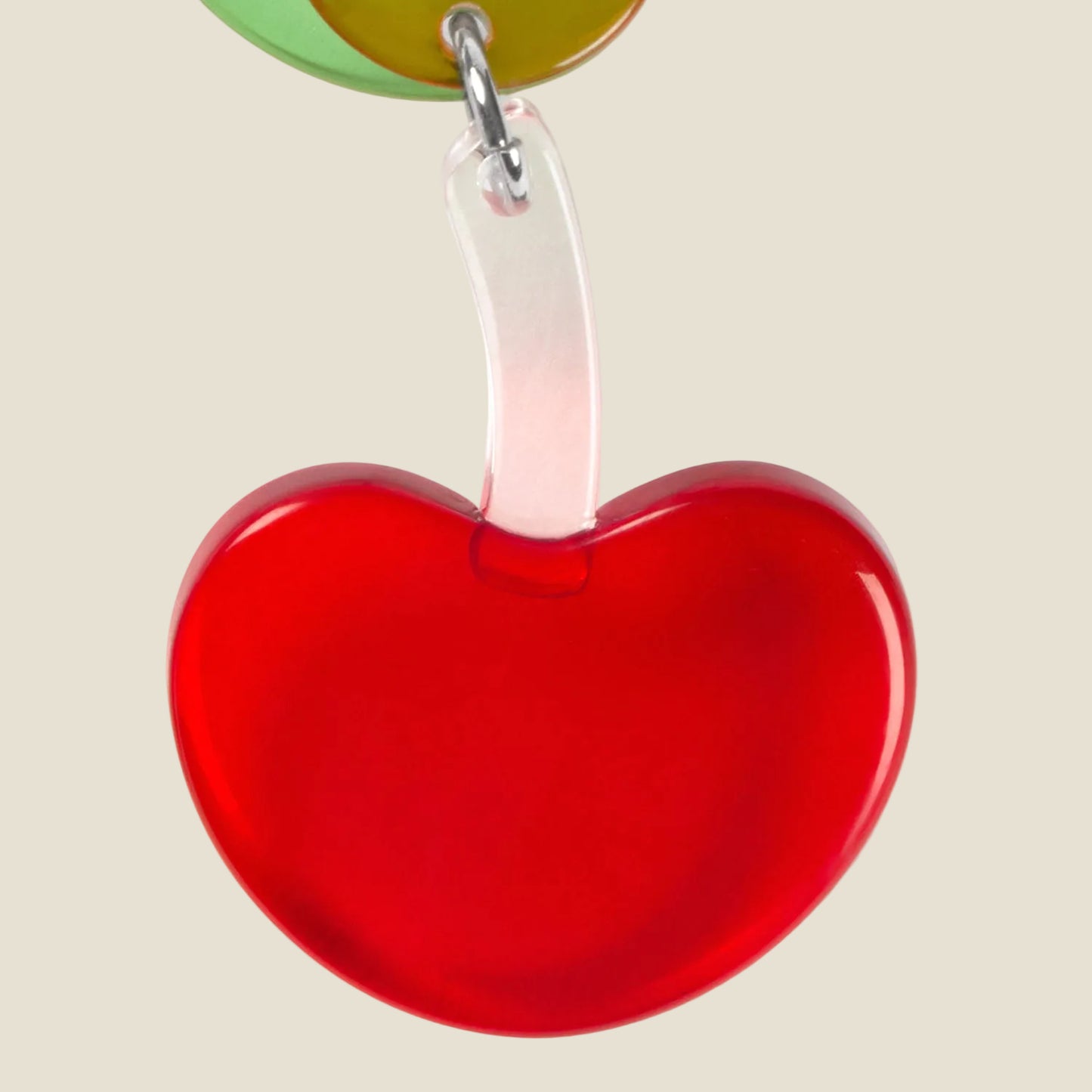 EARRINGS CHERRY RED