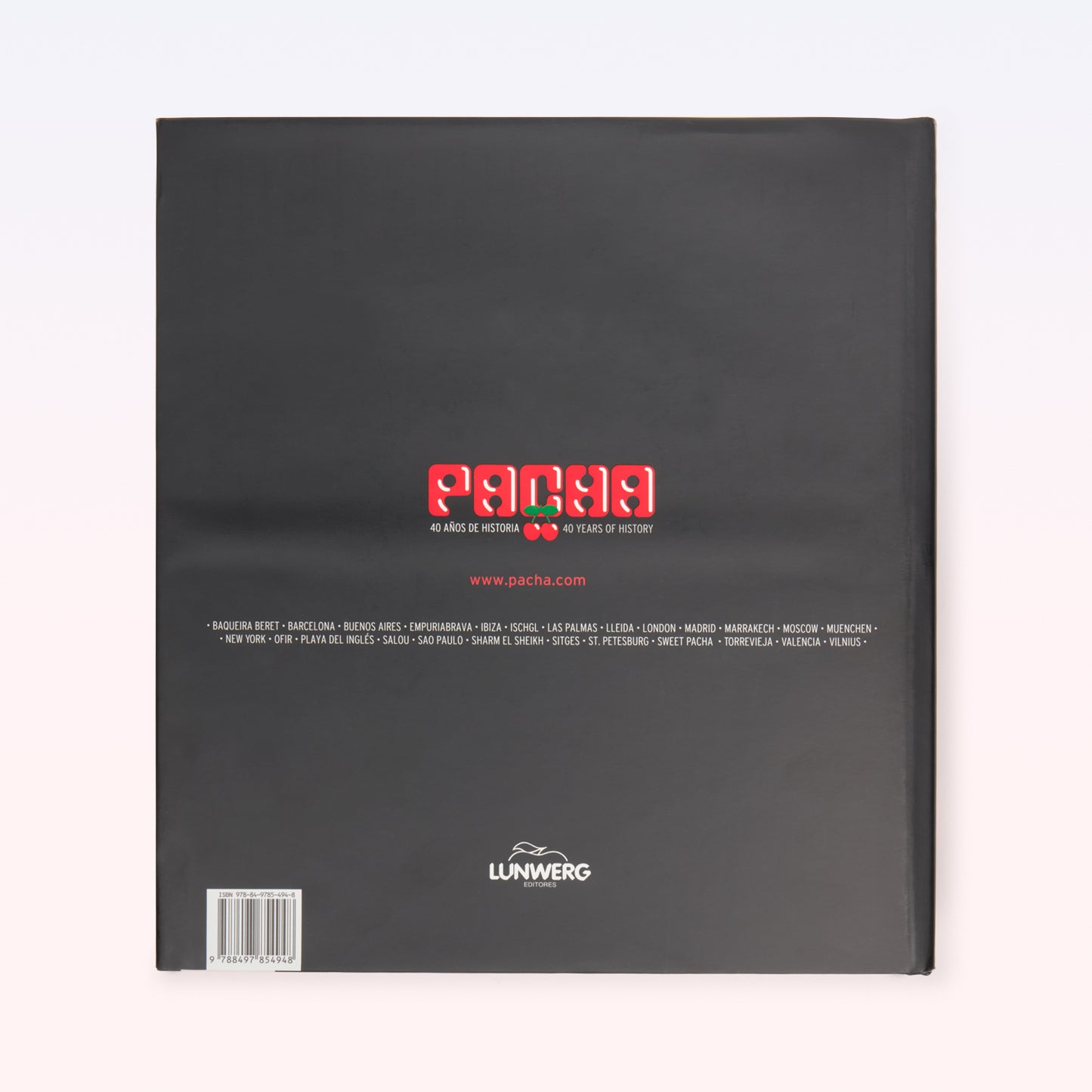 Libro del 40 ° anniversario di Pacha