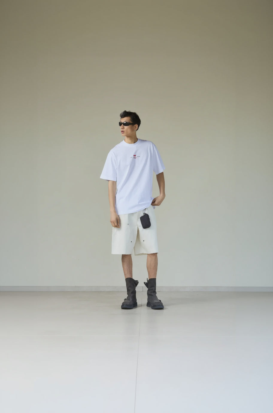 T-SHIRT BUILDING ESSX00PACHA WHITE