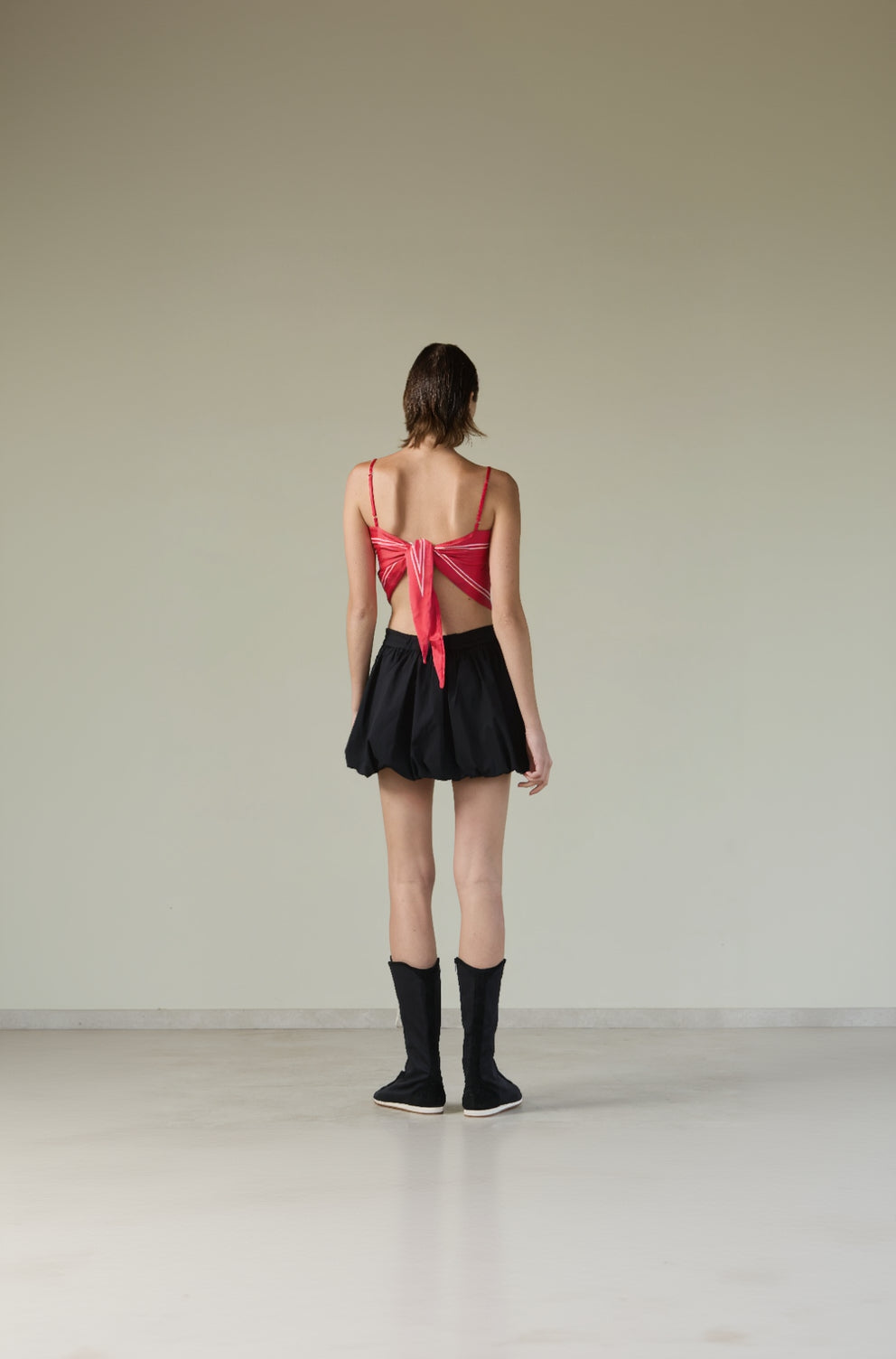 BANDANA TOP ESSX00PACHA RED