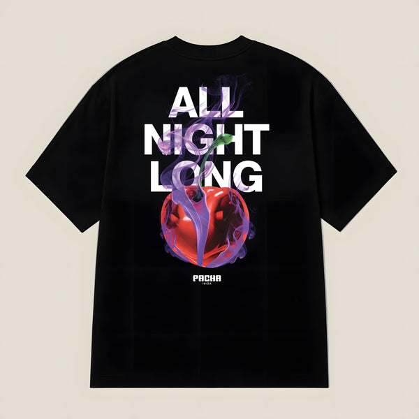 T-SHIRT SMOKY CHERRY BLACK