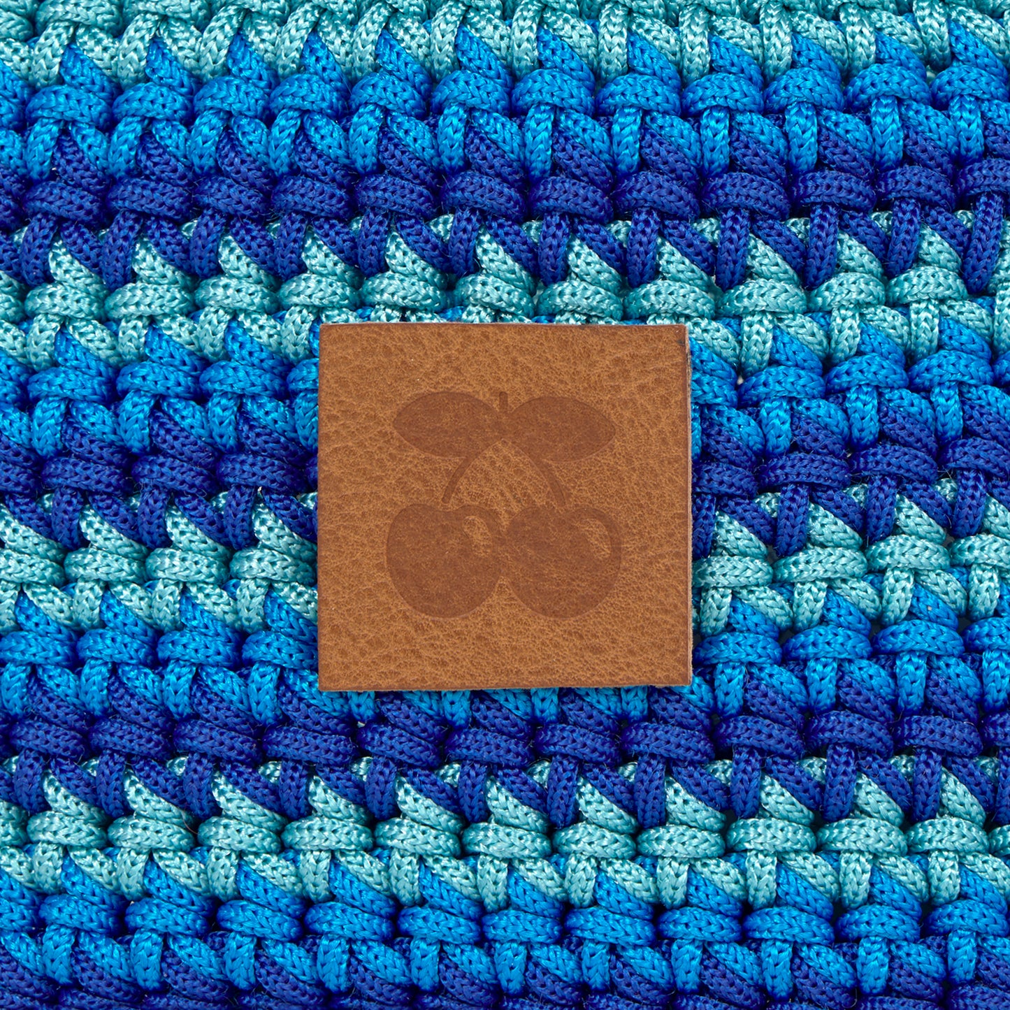 MINI CROCHET HANDBAG BLUE