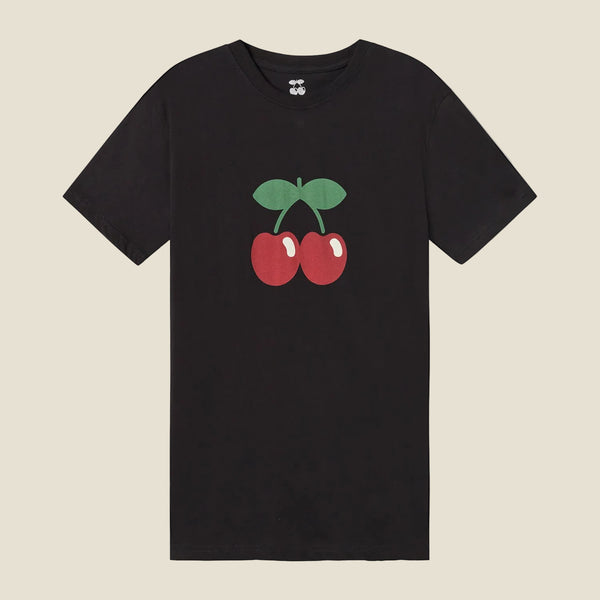 T-SHIRT BASIC CHERRY MAN BLACK