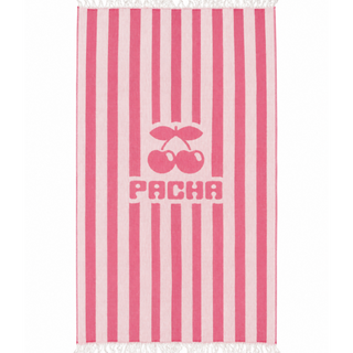PAREO RECYCLED STRIPES FUCSIA