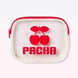 POUCH MINI TRANSPARENT WHITE