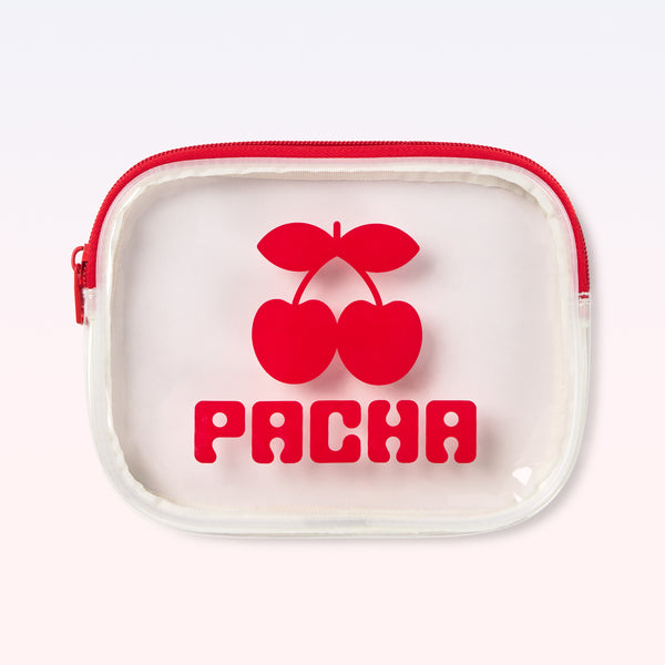 POUCH MINI TRANSPARENT WHITE