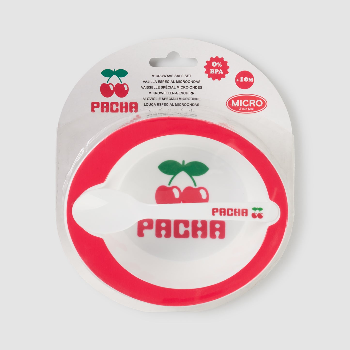 Pack Bebé Pacha Plato con Cuchara