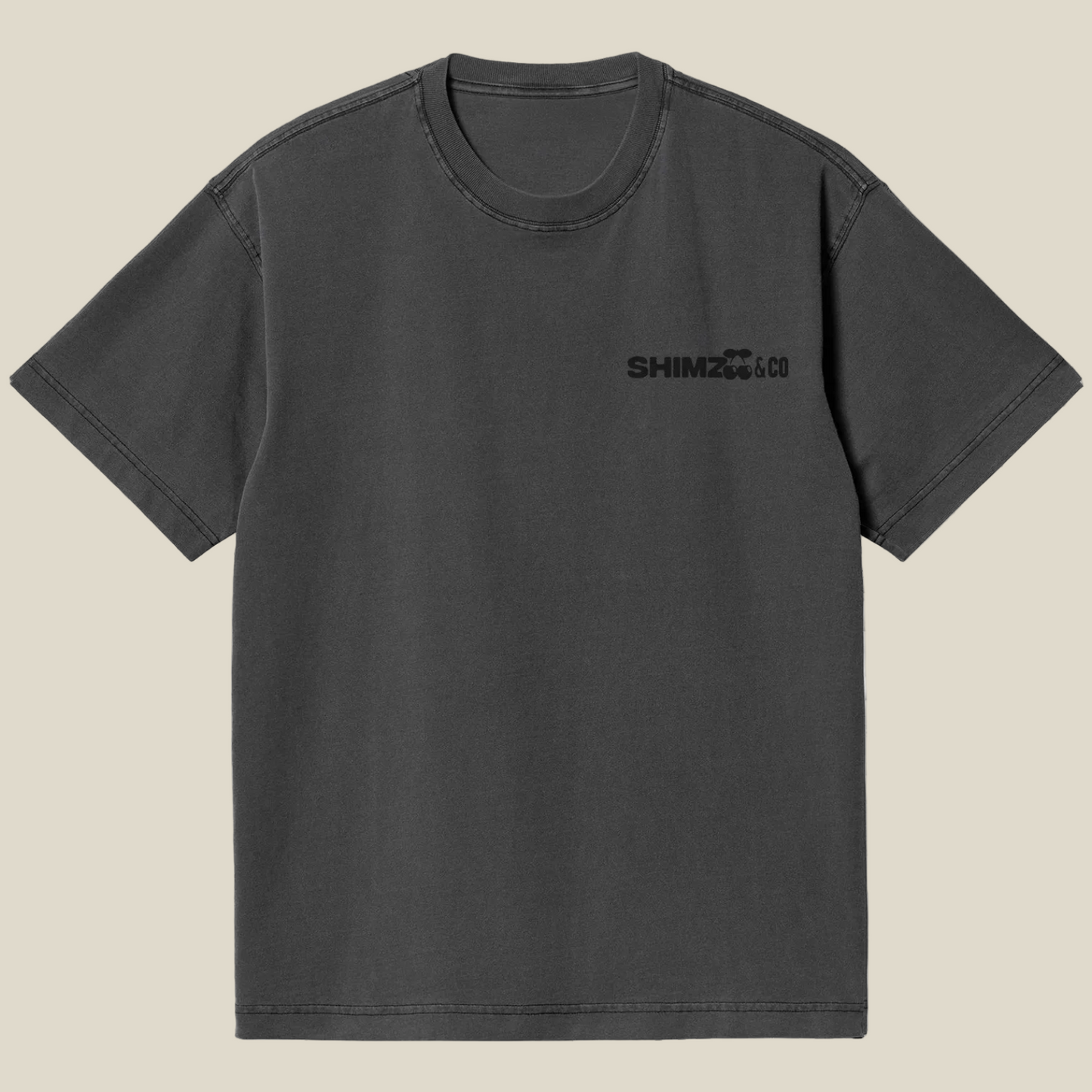 T-SHIRT SHIMZA PACHA DARK GREY
