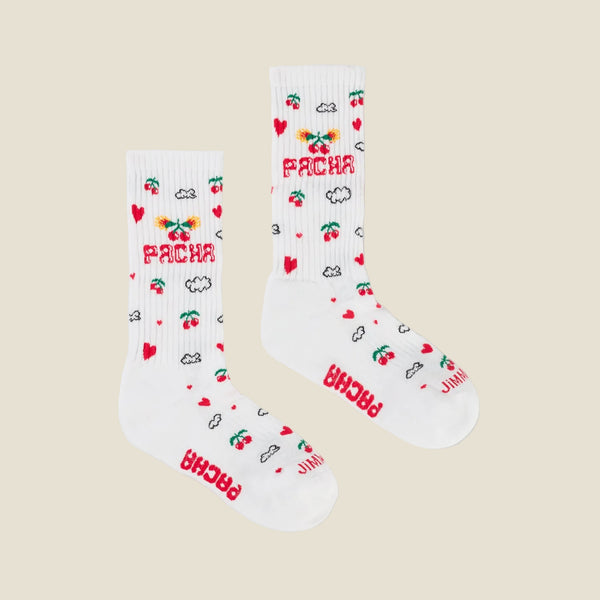 SOCK SOY PACHA WHITE