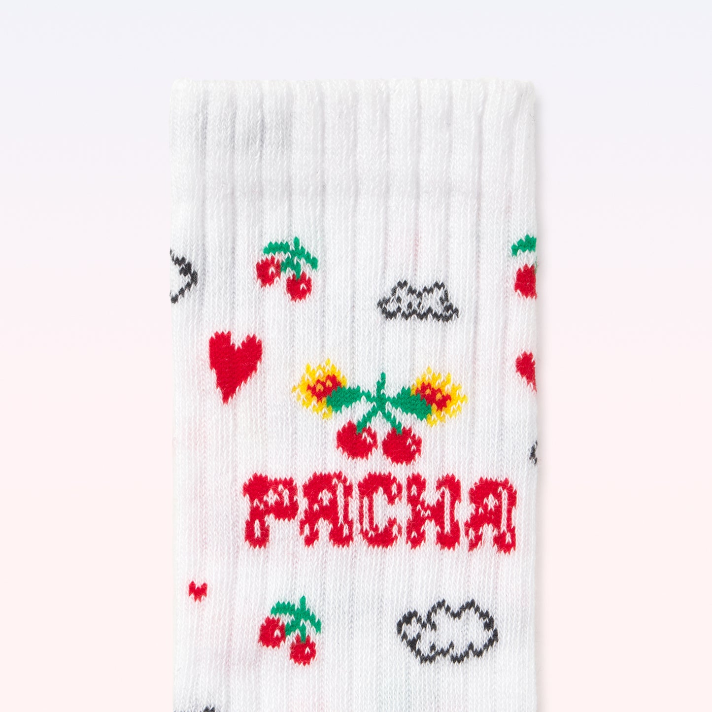 SOCK SOY PACHA KIDS WHITE