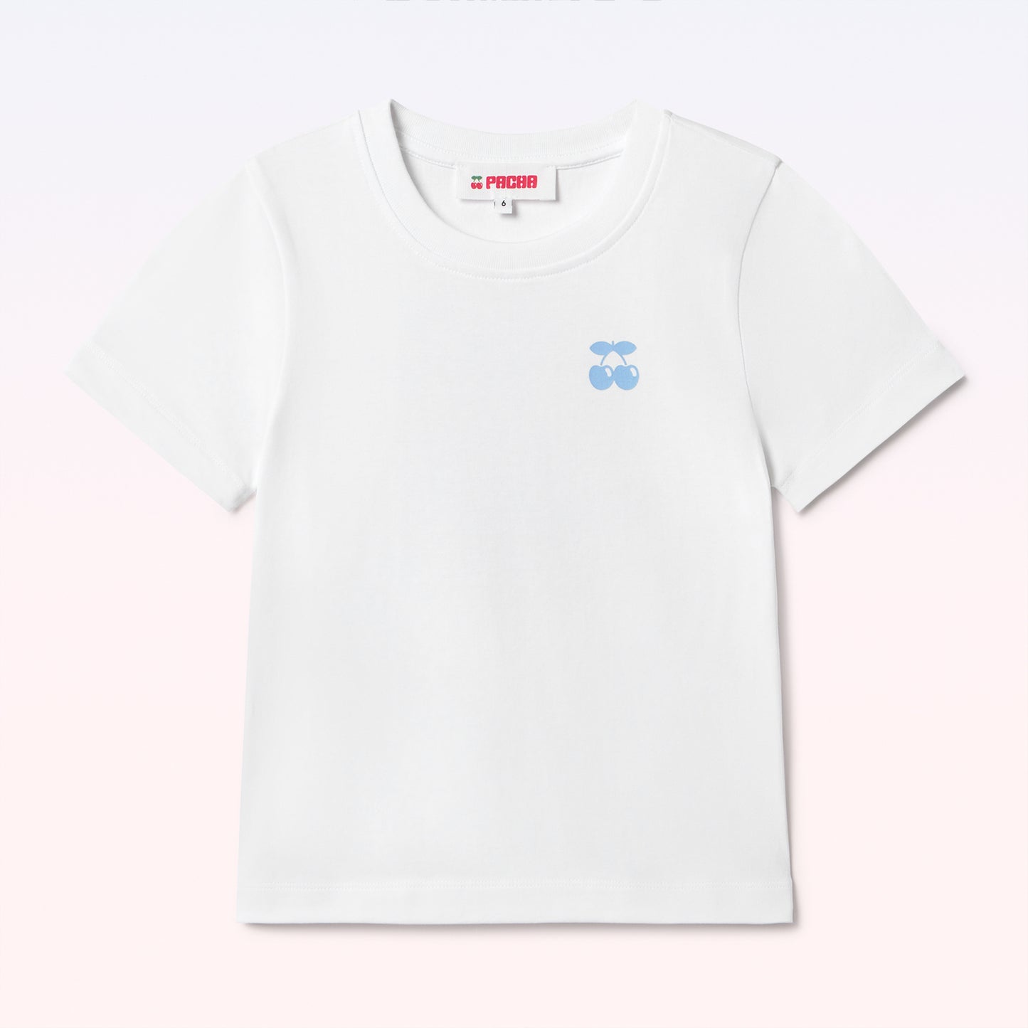 T-SHIRT ACUARELA KIDS WHITE-BLUE