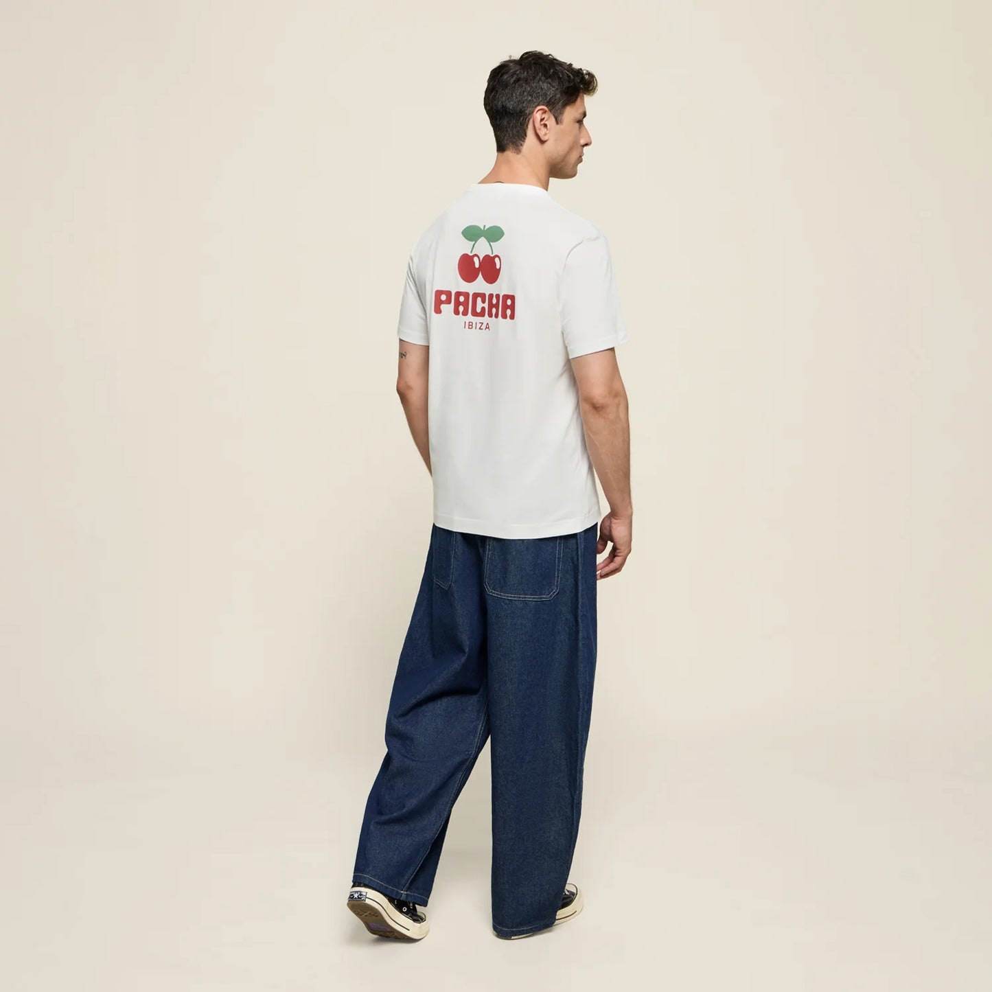 T-SHIRT BASIC POCKET OFF-WHITE