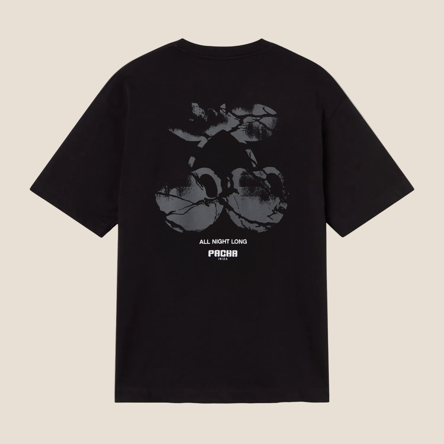 T-SHIRT BROKEN CHERRY BLACK – Pacha