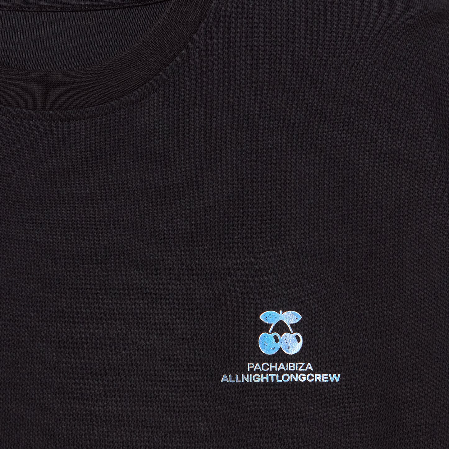 T-SHIRT CHERRYS BLACK-WHITE