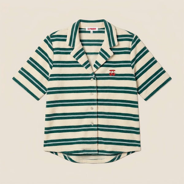 SHIRT STRIPES GREEN