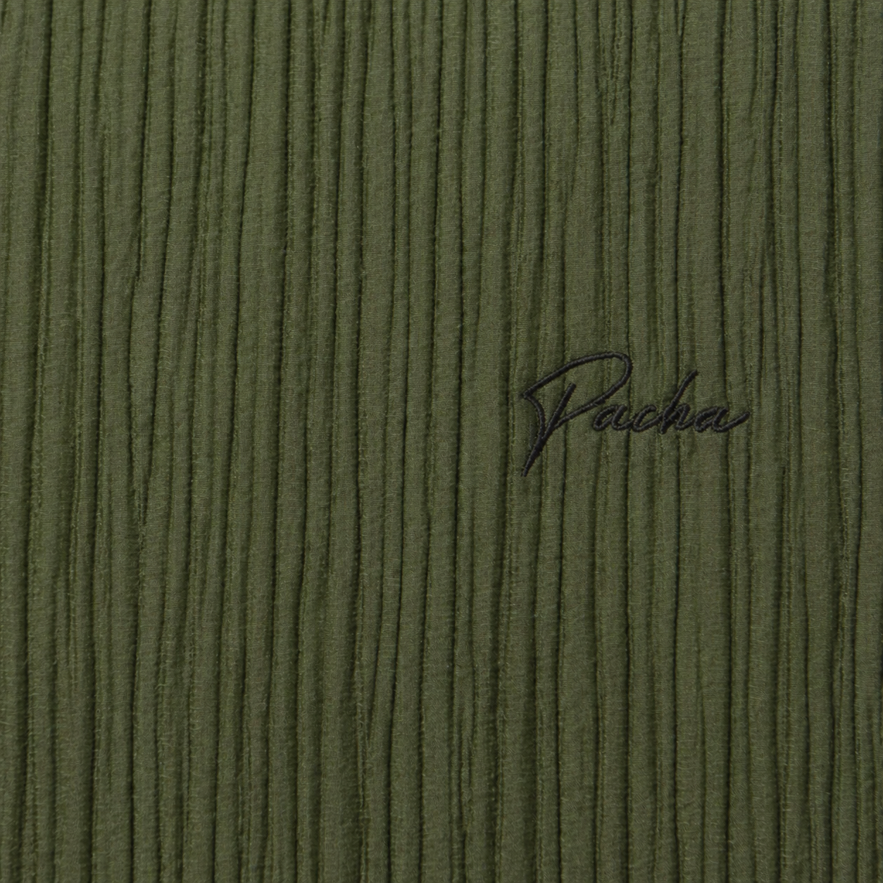 T-SHIRT PLEATTED GREEN