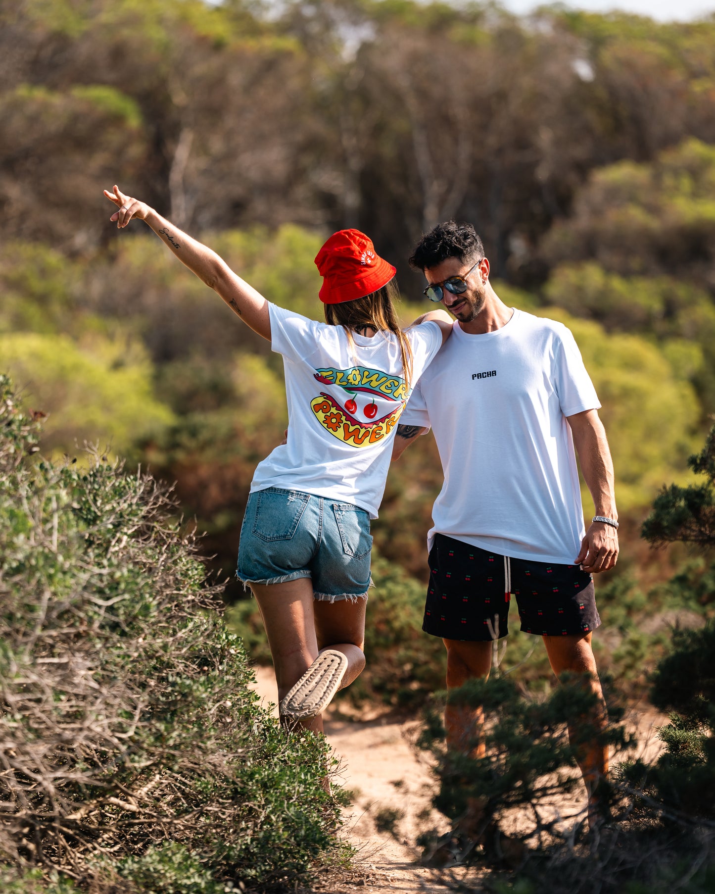 Power Flower T -Shirt