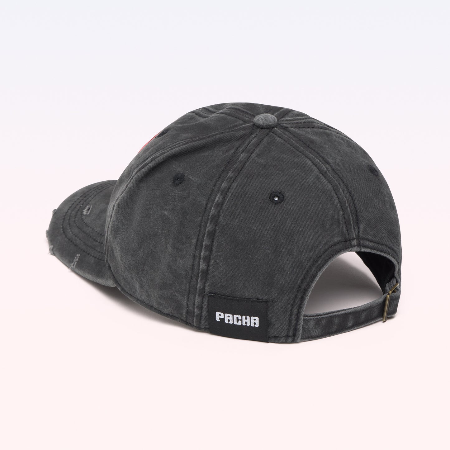 Gorra Pocket Gris Desgastado
