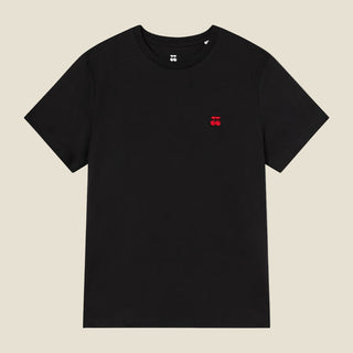 Unisex Embroidered Cherry T-shirt