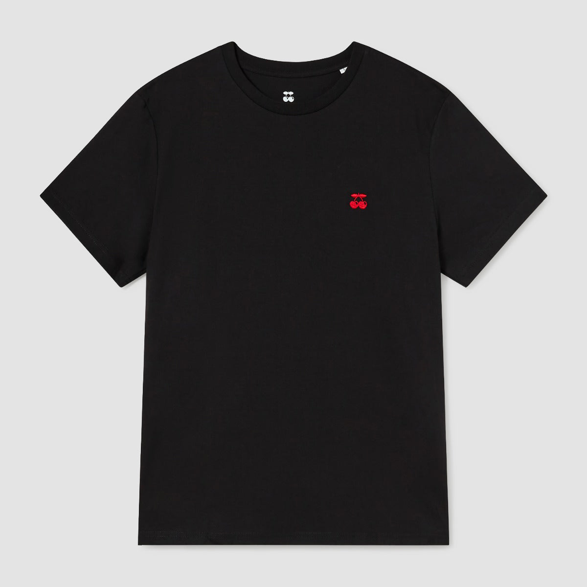 Camiseta Cereza Bordada Unisex