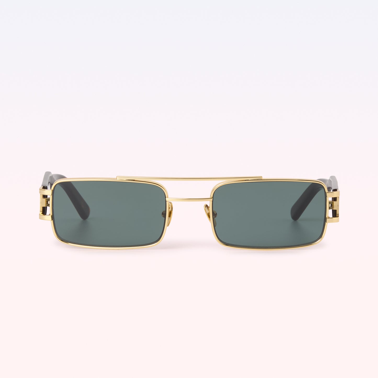 Golden cherry glasses