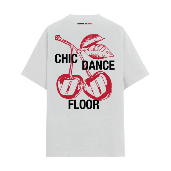 T-SHIRT CHIC DANCE FLOOR 00 WHITE
