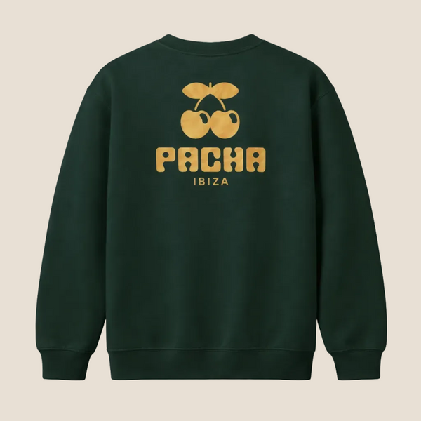SWEATSHIRT BASIC POCKET GREEN