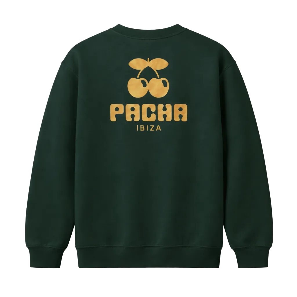 SWEATSHIRT BASIC POCKET GREEN