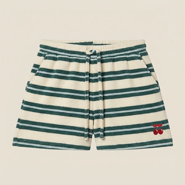 SHORT STRIPES GREEN