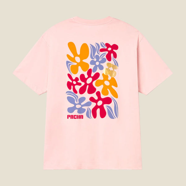 T-SHIRT BLOOM VIBES PINK
