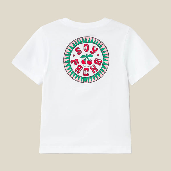 T-SHIRT SOY PACHA KIDS WHITE